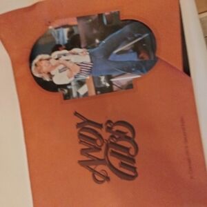 Andy Gibb 1977 concert photo book